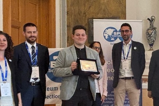 Cristian Cascioli vincitore 32esimo Premio Sclocchi Cristian Cascioli vincitore 32esimo Premio Sclocchi