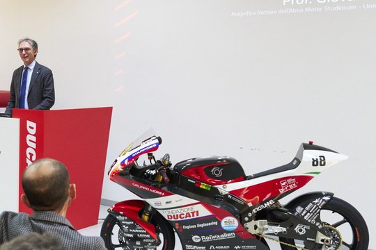 I successi della moto elettrica di Unibo Motorsport