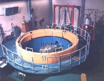 Vista del reattore RB1